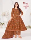 Anarkali Vol 10 By Balaji Cotton Printed Anarkali Kurtis Set